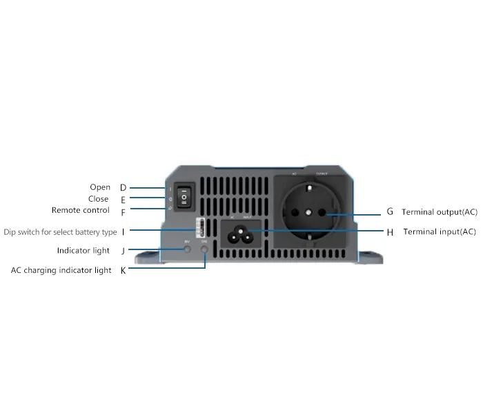 12v 1000w pure sine wave inverter ups