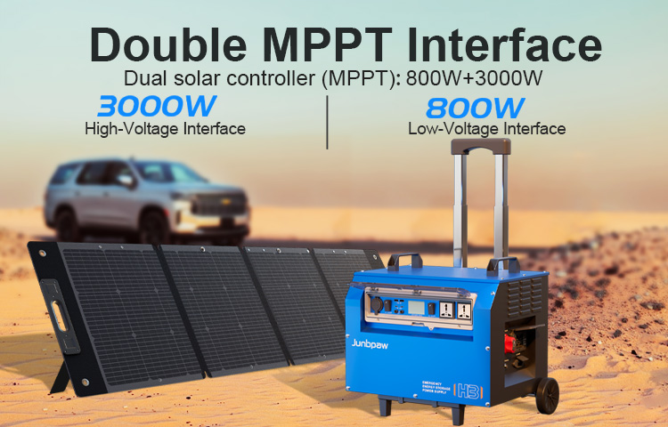 Junbpaw 3000W All In One Portable Solar Generator