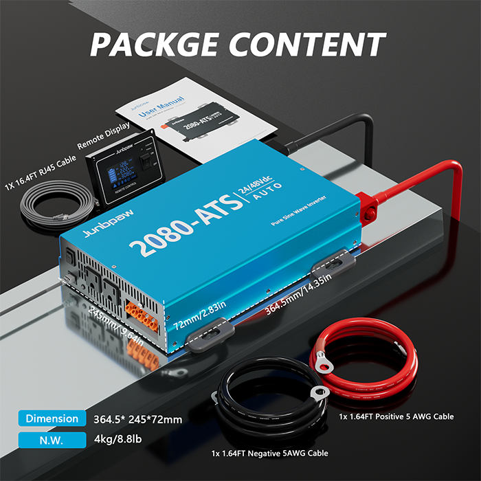 24V/48V Dual Voltage Universal Inverter
