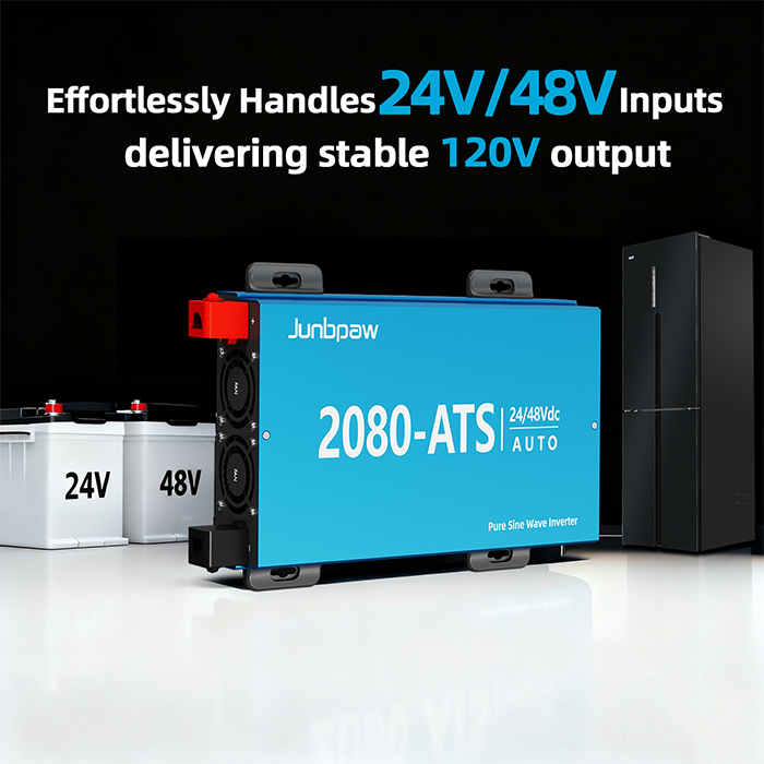 24V/48V dual voltage universal inverter