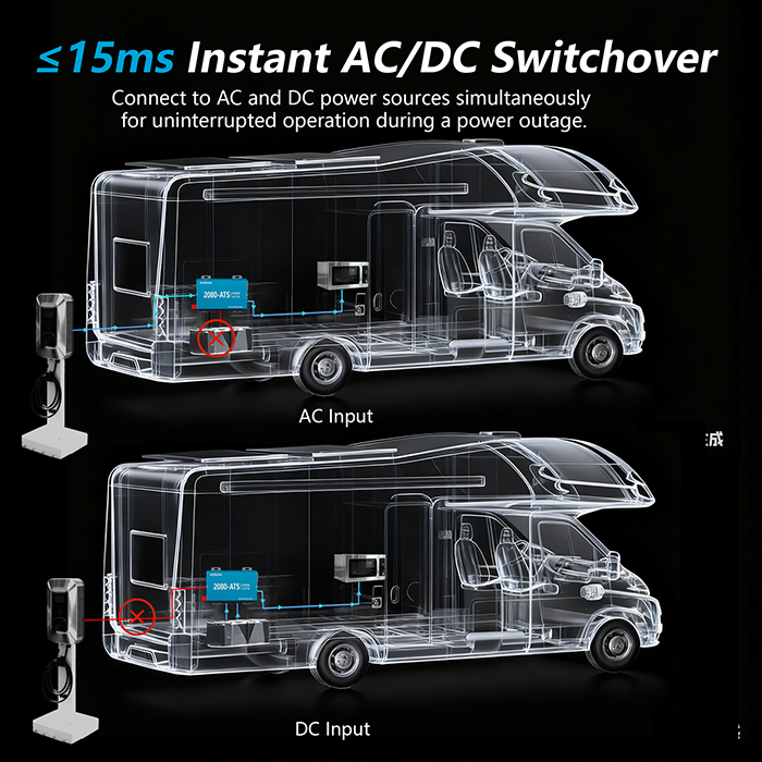 24V/48V dual voltage universal inverter