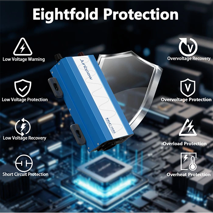 1000W Pure Sine Wave Power Inverter with Built-in UPS